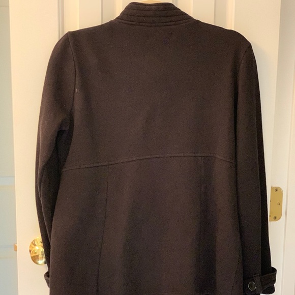 Black button front jacket - Picture 2 of 3